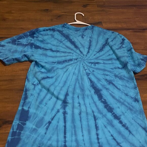 St. Marys Rough Riders Blue Tie-Dye Short Sleeve T-Shirt Size Large - Picture 6 of 7